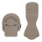Набір текстилю для коляски Stokke YOYO 6+ бежевий (Taupe) (646404)
