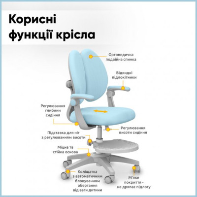 Дитяче крісло Mealux Sprint Duo KBL (Y-412 KBL)