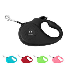 Повідок для собак Collar стрічка XS до 12 кг 3 м чорний (81231)