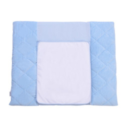 Пеленальний матрацик Верес Velour Medium blue 72х80 см (429.5)
