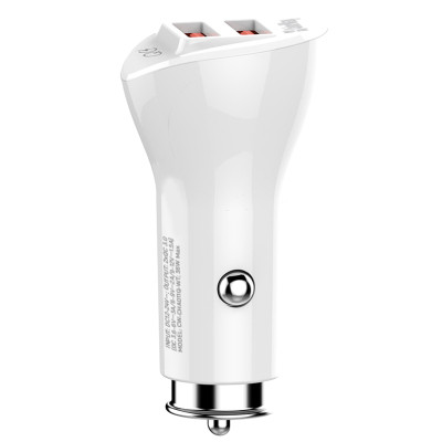 Зарядний пристрій ColorWay 2USB Quick Charge 3.0 (36W (CW-CHA011Q-WT)