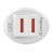 Зарядний пристрій ColorWay 2USB Quick Charge 3.0 (36W (CW-CHA011Q-WT)