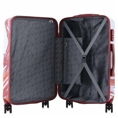 Валіза Semi Line 24&quot; M T5654-2 White/Red Print (DAS302889)