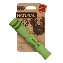Іграшка для собак WAUDOG Fun Natural Палиця 18 см зелена (621118)