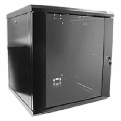 Шафа настінна Hypernet 12U 19&quot; 600x600 (WMNC66-12U-FLAT-BLACK)