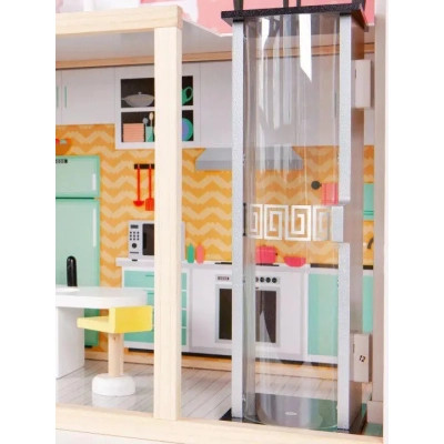 Ігровий набір Ecotoys Ляльковий будинок WOW (4128)