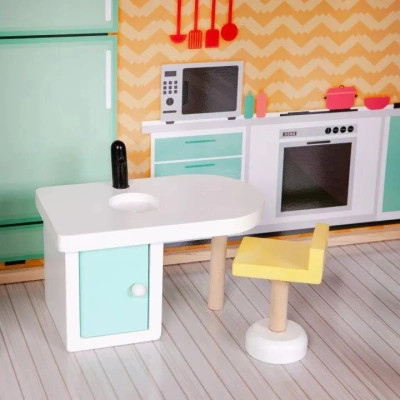 Ігровий набір Ecotoys Ляльковий будинок WOW (4128)