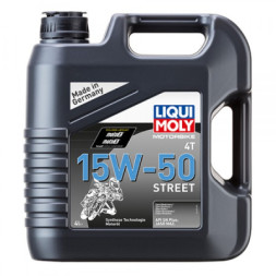 Моторна олива Liqui Moly Motorbike 4T 15W-50 Street 4л. (1689)
