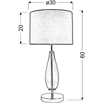 Настільна лампа Candellux 41-01252 MARRONE (41-01252)