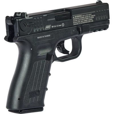 Пневматичний пістолет ASG ISSC M22 Black (19802)