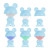 Нічник Kite Світильник LED з акумулятором Dreamy Mouse, блакитний (K25-315-2-3)