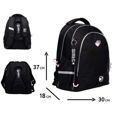 Рюкзак шкільний Yes Pink Heart TS-52 (550037)
