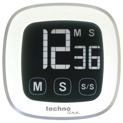 Таймер кухонный Technoline KT400 Magnetic Touchscreen White (KT400)