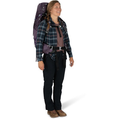 Рюкзак туристичний Osprey Aura AG 65 enchantment purple WXS/S (009.2801)