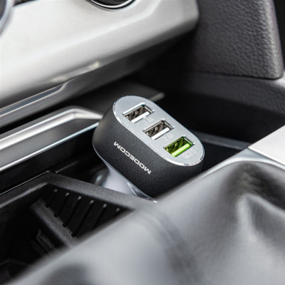 Зарядний пристрій Modecom 3xUSB 2.4A QC3.0 + 2 USB Ports CU3-05 (ZT-MC-CU3-05)