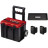 Ящик для інструментів Einhell E-Case Tower, 1 кейс S-F, 1 кейс S-F з вкладишем Grid Foam Set, 1 кейс L з колесами (4540015)