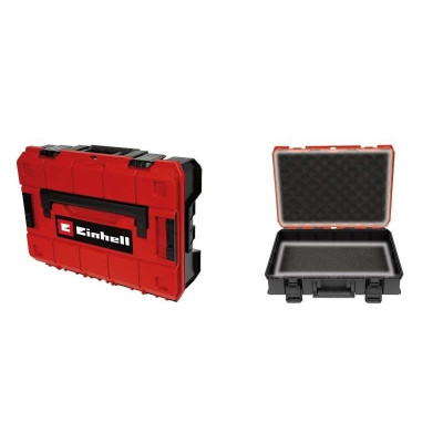 Ящик для інструментів Einhell E-Case Tower, 1 кейс S-F, 1 кейс S-F з вкладишем Grid Foam Set, 1 кейс L з колесами (4540015)