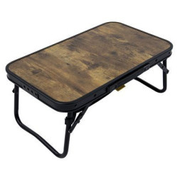 Туристичний стіл Bo-Camp Woodbine Compact 56x34 cm Black/Wood look (1404190) (DAS303264)