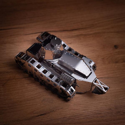 Конструктор Metal Time Колекцiйна модель Nimble Fighter Танк Renault FT-17 механічний (MT010)