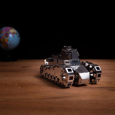 Конструктор Metal Time Колекцiйна модель Nimble Fighter Танк Renault FT-17 механічний (MT010)