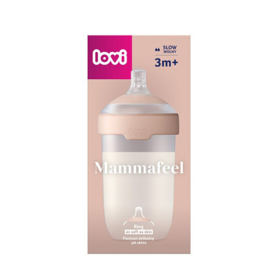 Пляшечка для годування Lovi Mammafeel 250 мл (21/596)