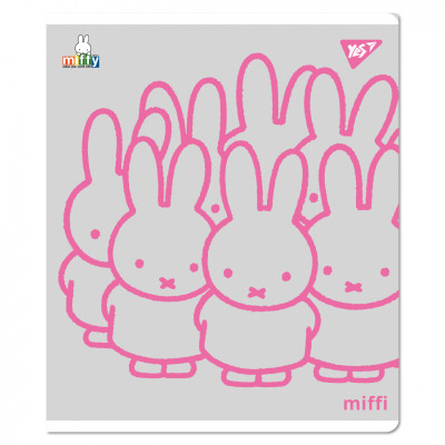 Зошит Yes Miffy 12 аркушів лінія (767509)