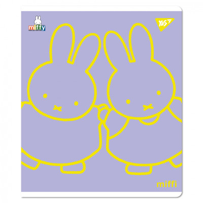 Зошит Yes Miffy 12 аркушів лінія (767509)