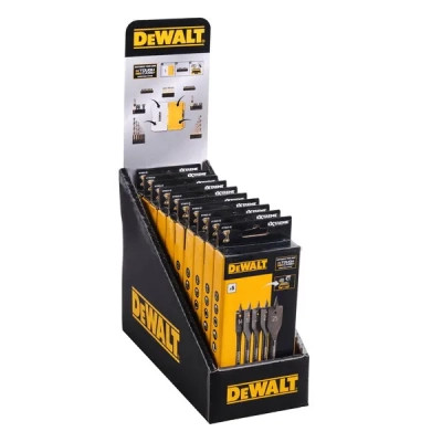 Набір свердл DeWALT в касеті для Tough Case, перових EXTREME IMPACT по дереву, 6 шт (DT70833)