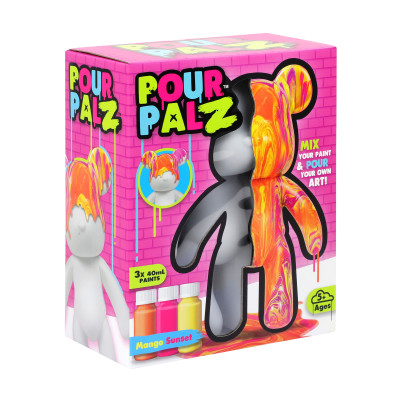 Набір для творчості ToyMonster Pour Palz Флюїд Арт - Ведмедик &quot;Магія Манго&quot; (GS-G08683)