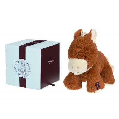 М&#039;яка іграшка Kaloo Les Amis Конячка мокко (25 см) в коробці (K963002)