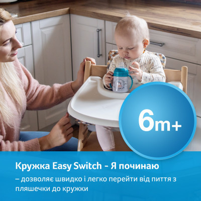 Поїльник-непроливайка Lovi Easy Switch Indian Summer 150 мл (35/352)