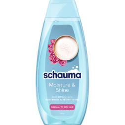 Шампунь Schauma Moisture &amp; Shine для нормального та сухого волосся 400 мл (9000101704976)