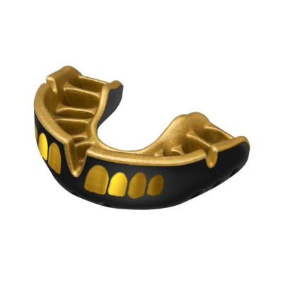 Капа Opro Gold Grillz Black/Gold (102504012) (Gold_Grillz_Bl/Gold)