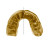 Капа Opro Gold Grillz Black/Gold (102504012) (Gold_Grillz_Bl/Gold)