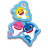 Пазл Clementoni 4 в 1 Baby Shark, серія My First Puzzles (20828)