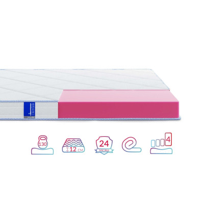 Матрац Highfoam Obeliks Efes скрутка, анатомічний двосторонній 90 x 200 см (4820001198577)