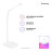 Настільна лампа ColorWay LED Portable &amp; Flexible with built-in accumulator 500mAh (CW-DL06FPB-W)