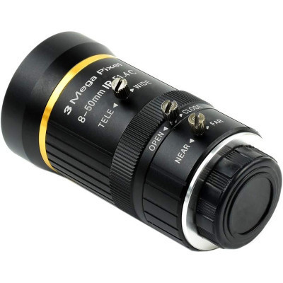 Об&#039;єктив Waveshare 8-50mm Zoom Lens for Pi Camera Module (18245)