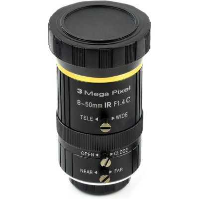Об&#039;єктив Waveshare 8-50mm Zoom Lens for Pi Camera Module (18245)