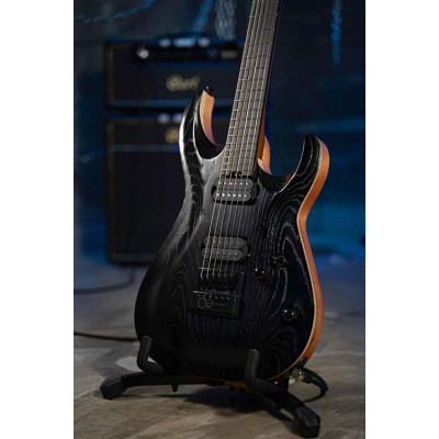 Електрогітара Cort KX700 EverTune (Open Pore Black)