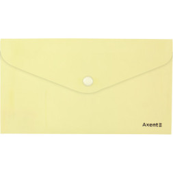 Папка - конверт Axent DL 180мкм Pastelini Жовта (1414-08-A)