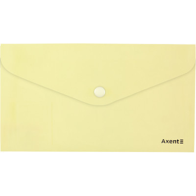 Папка - конверт Axent DL 180мкм Pastelini Жовта (1414-08-A)