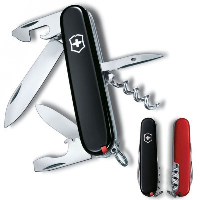 Ніж Victorinox Spartan Ukraine 91 мм Чорно-червоний (1.3603.3.1)