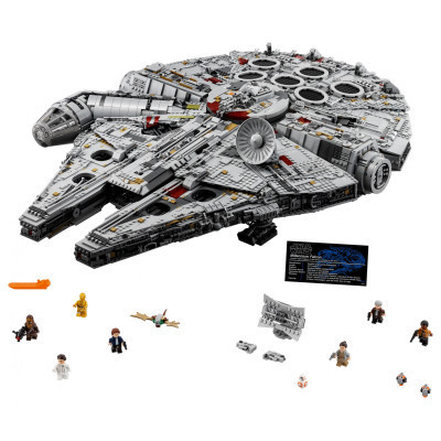 Конструктор LEGO Star Wars Сокол Тысячелетия Millennium Falcon 7541 деталь (75192)