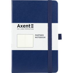 Книга записна Axent Partner 125х195 мм без лініюванням 96 аркушів Синя (8307-02-A)