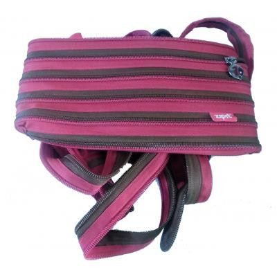 Рюкзак шкільний Zipit Zipper Fuchsia Deep Brown (ZBPL-1)