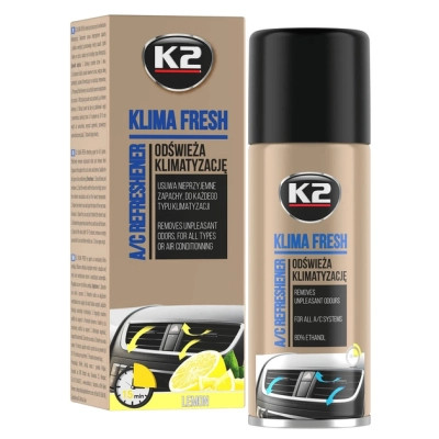 Автомобільний очисник K2 Klima Fresh &quot;Лимон&quot; 150 мл (K222)