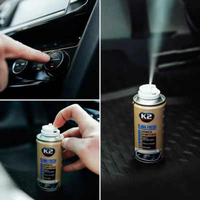Автомобільний очисник K2 Klima Fresh &quot;Лимон&quot; 150 мл (K222)