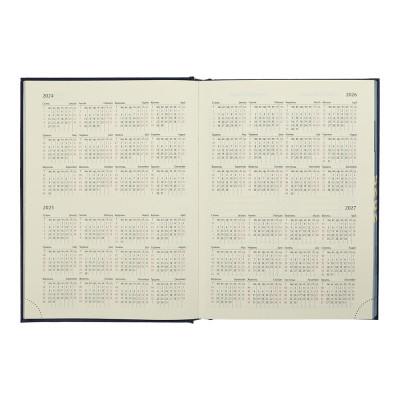 Тижневик Buromax датований 2025 BASE А5 чорний (BM.2108-01)