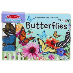 Розвиваюча іграшка Melissa&amp;Doug книга з фігурками метеликів (MD31281)